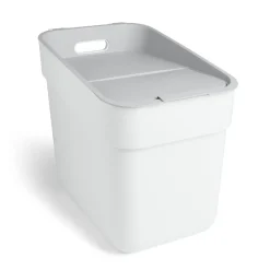 Gifi Nettoyage Et Entretien|Poubelle de tri blanche 20L