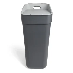 Gifi Nettoyage Et Entretien|Poubelle de tri grise 30L