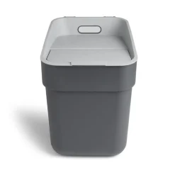 Gifi Nettoyage Et Entretien|Poubelle de tri grise 20L
