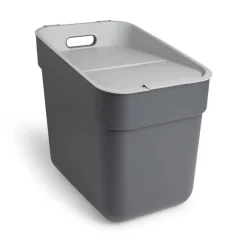 Gifi Nettoyage Et Entretien|Poubelle de tri grise 20L