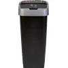 Gifi Nettoyage Et Entretien|Poubelle 60L à couvercle basculant push up H67 cm