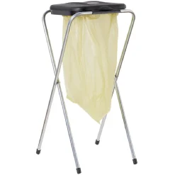 Gifi Nettoyage Et Entretien|Poubelle nomade métal repliable 50L à 130L