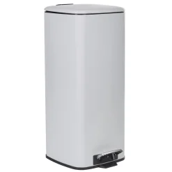 Gifi Nettoyage Et Entretien|Poubelle pédale blanche 30 L
