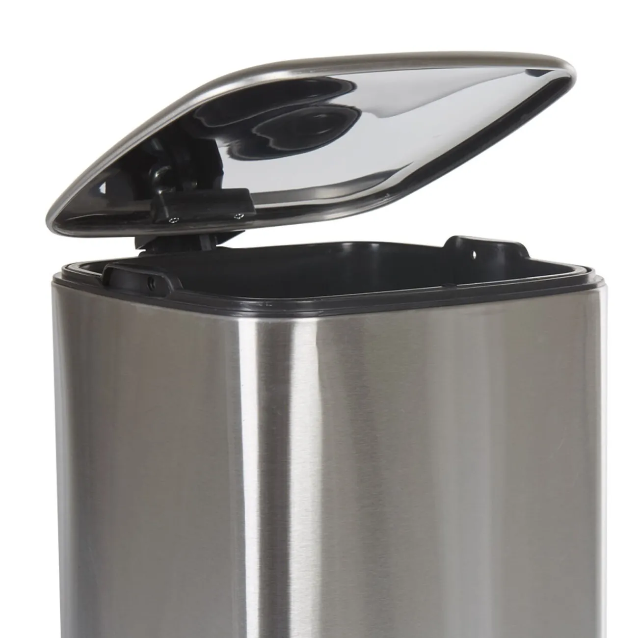 Gifi Nettoyage Et Entretien|Poubelle pédale gris métallisé 30 L