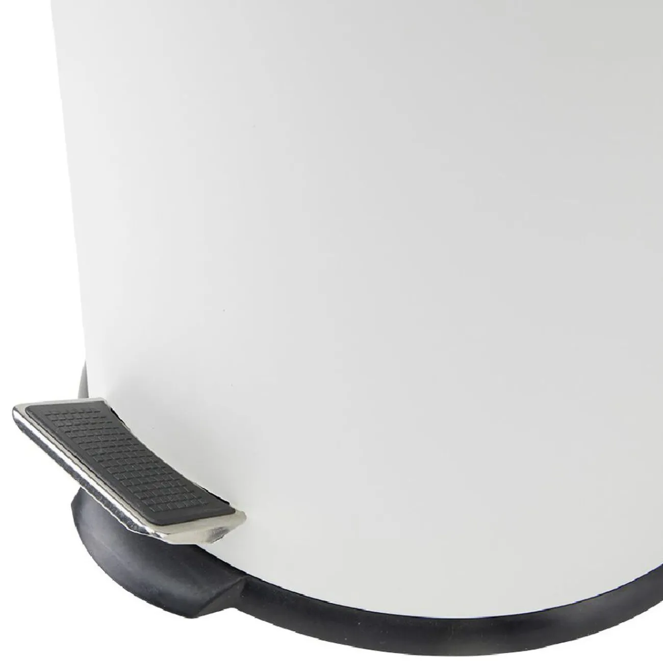 Gifi Nettoyage Et Entretien|Poubelle ronde à pédale blanc 27 L