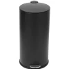 Gifi Nettoyage Et Entretien|Poubelle ronde à pédale noir 27 L