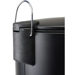 Gifi Nettoyage Et Entretien|Poubelle ronde à pédale noir 27 L