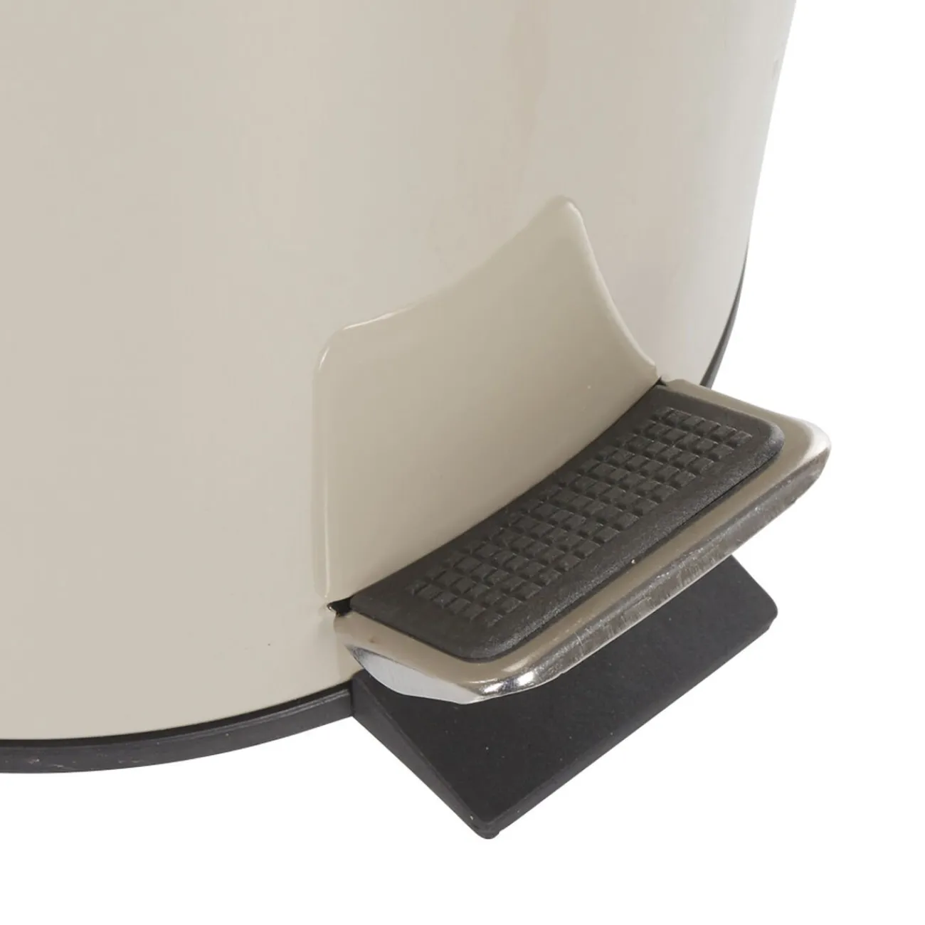 Gifi Nettoyage Et Entretien|Poubelle ronde beige 5 L