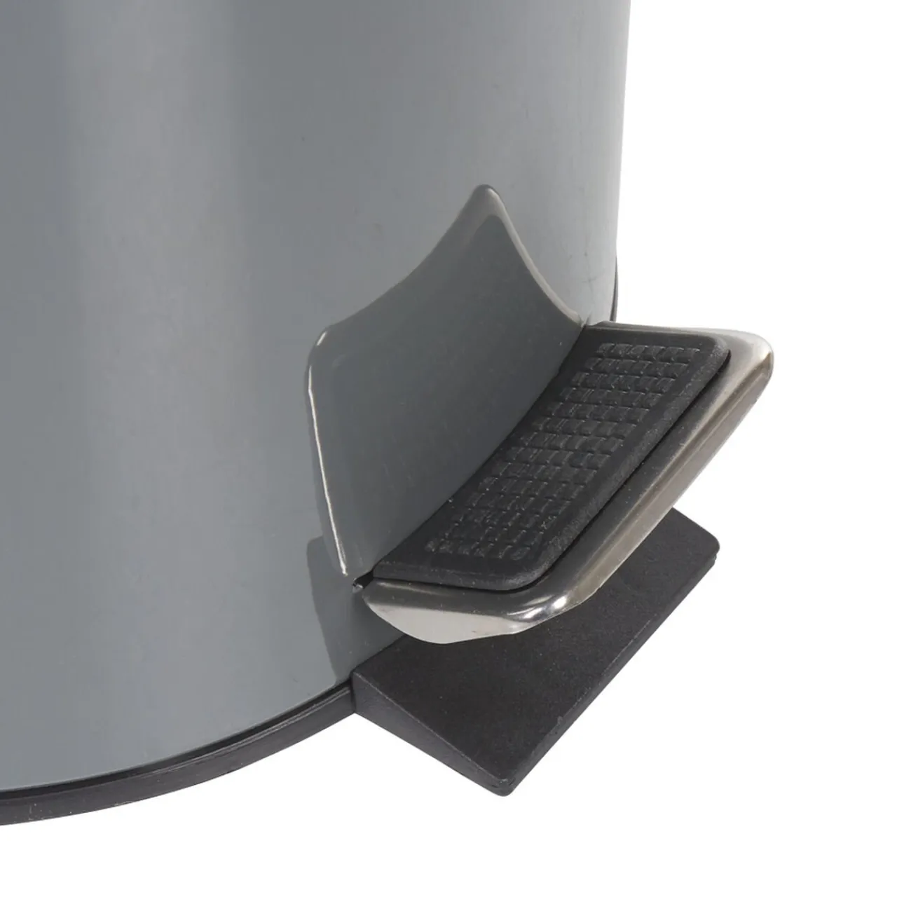 Gifi Nettoyage Et Entretien|Poubelle ronde gris 5 L