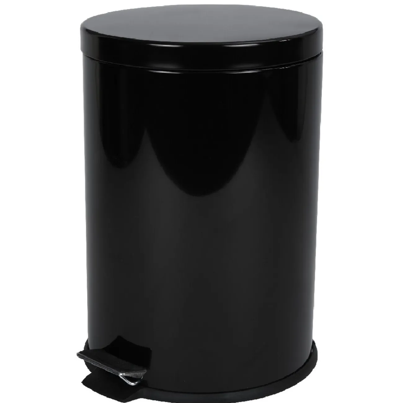 Gifi Nettoyage Et Entretien|Poubelle ronde pédale noir 20 L