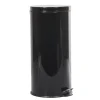 Gifi Nettoyage Et Entretien|Poubelle ronde pédale noir 30 L