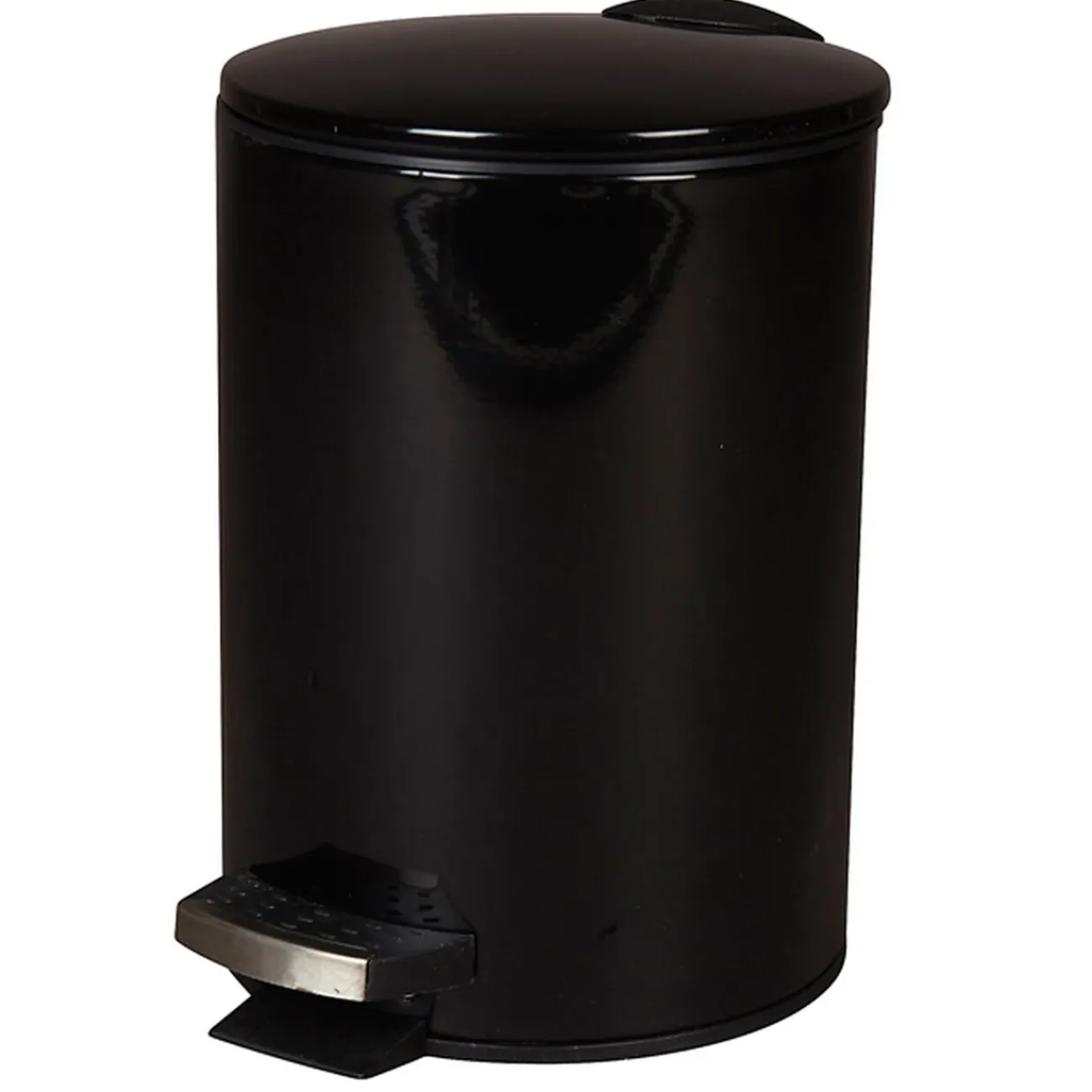 Gifi Nettoyage Et Entretien|Poubelle salle de bain 3 L noire