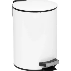 Gifi Nettoyage Et Entretien|Poubelle salle de bain 3 L blanche
