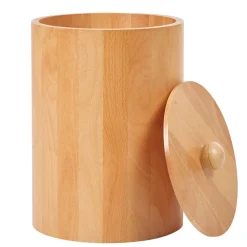 Gifi Nettoyage Et Entretien|Poubelle salle de bain bambou