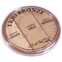 Gifi Beauté^Poudre bronzage trio bronze N°01
