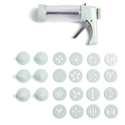 Gifi Presse à biscuits sucrés/salés 16 disques et 6 douilles