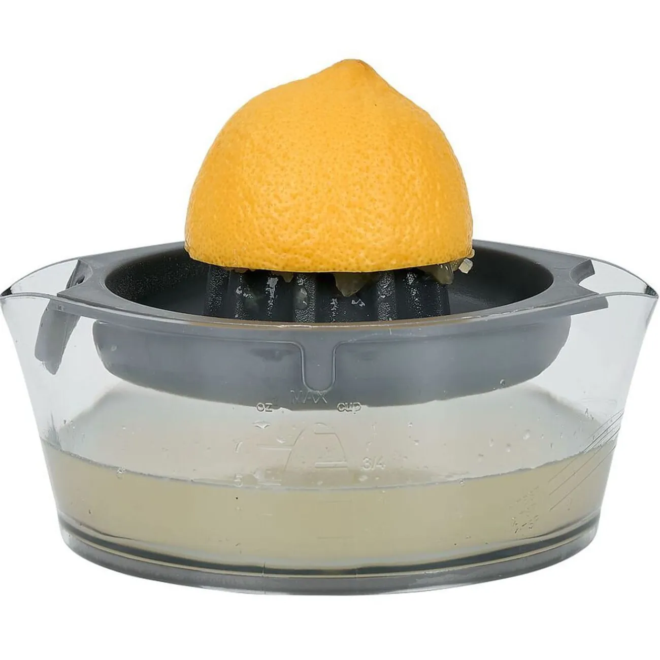 Gifi Presse agrumes avec réservoir transparent vert