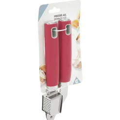Gifi Presse ail inox rouge et gris