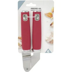 Gifi Presse ail inox rouge et gris