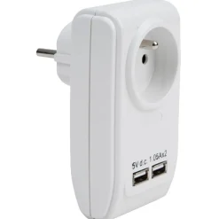Gifi Accessoires Électriques^Prise chargeur 1x 230V et 2 ports USB