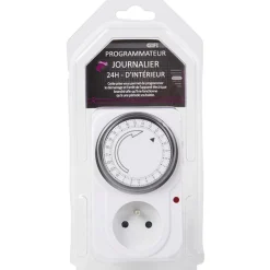 Gifi Accessoires Électriques^Programmateur journalier 24h d intérieur