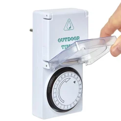 Gifi Accessoires Électriques^Programmateur journalier d'extérieur 24 H étanche