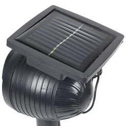 Gifi Eclairage Extérieur^Projecteur led solaire laser fixe motif pois rouge