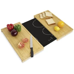 Gifi Protection plaque et planche à découper bois x2