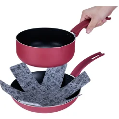 Gifi Protège poêle en feutrine x2