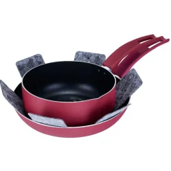 Gifi Protège poêle en feutrine x2