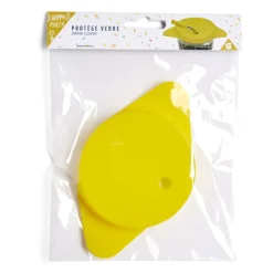 Gifi Protège verre couvercle avec paille - 2 modèles