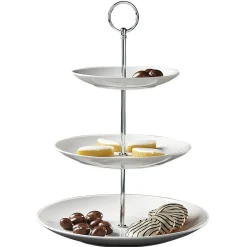 Gifi Présentoir à gâteaux plateaux 3 étages