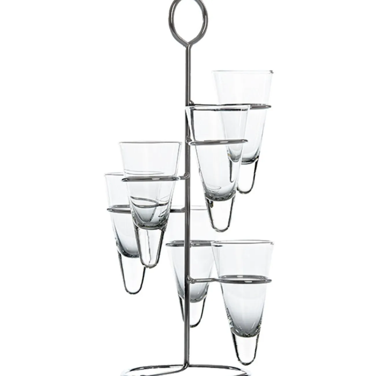 Gifi Présentoir et 6 verrines coniques