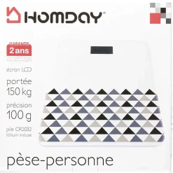 Gifi Bien-Être^Pèse personne motifs géométriques