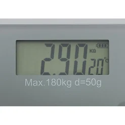 Gifi Bien-Être^Pèse personne numérique gris écran LCD 180 kg