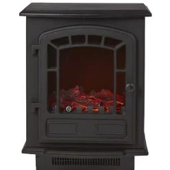 Gifi Chauffage^Radiateur effet cheminée décorative noire