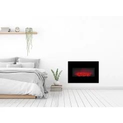 Gifi Chauffage^Radiateur électrique mural effet cheminée