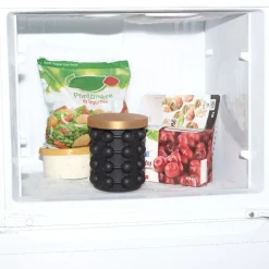 Gifi Rafraîchisseur de bouteille bac à glaçons 2en1 noir et doré