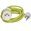 Gifi Accessoires Électriques^Rallonge 3 m interrupteur switch vert