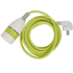 Gifi Accessoires Électriques^Rallonge 3 m interrupteur switch vert