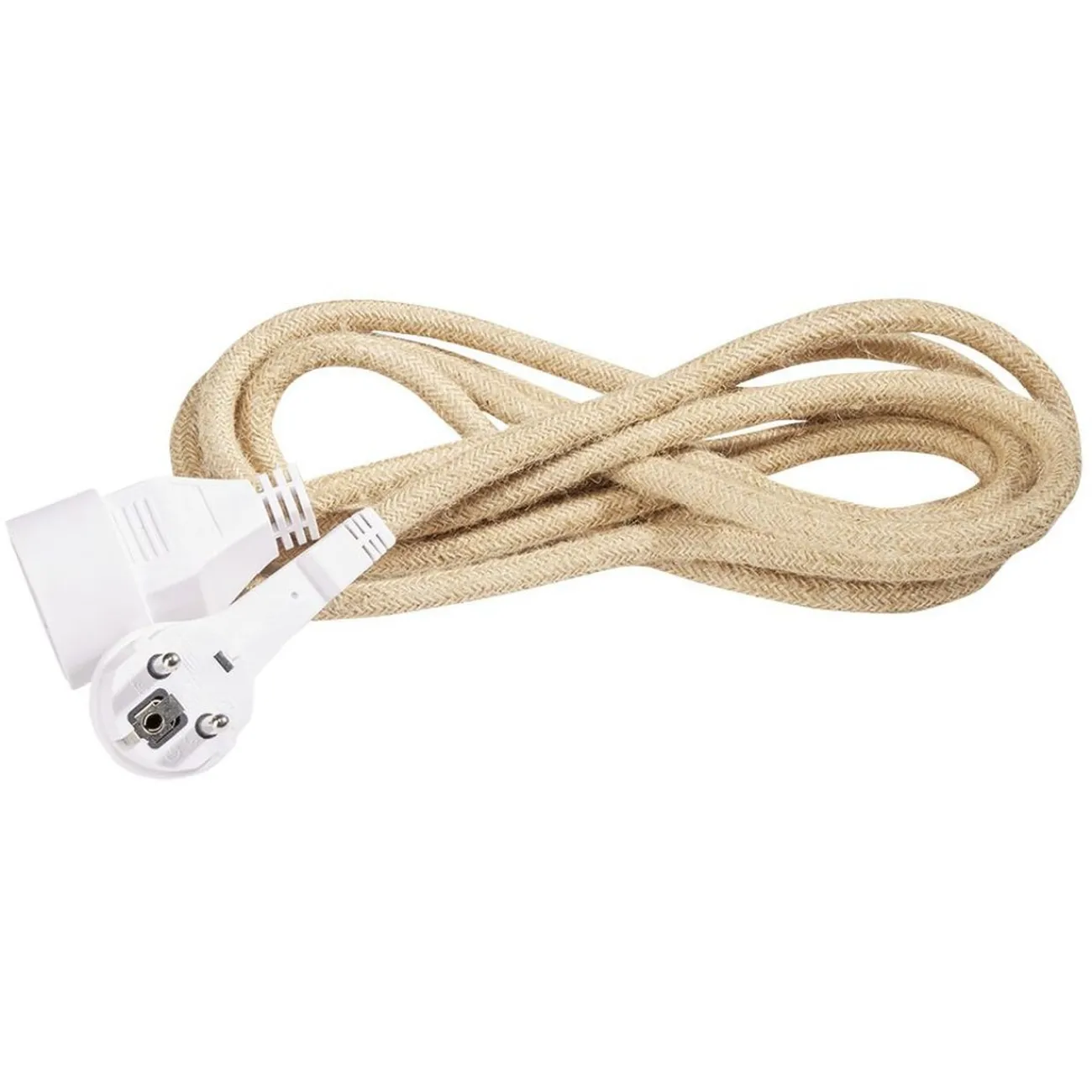 Gifi Accessoires Électriques^Rallonge corde lin 3m beige