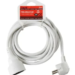 Gifi Accessoires Électriques^Rallonge de prise 5 m
