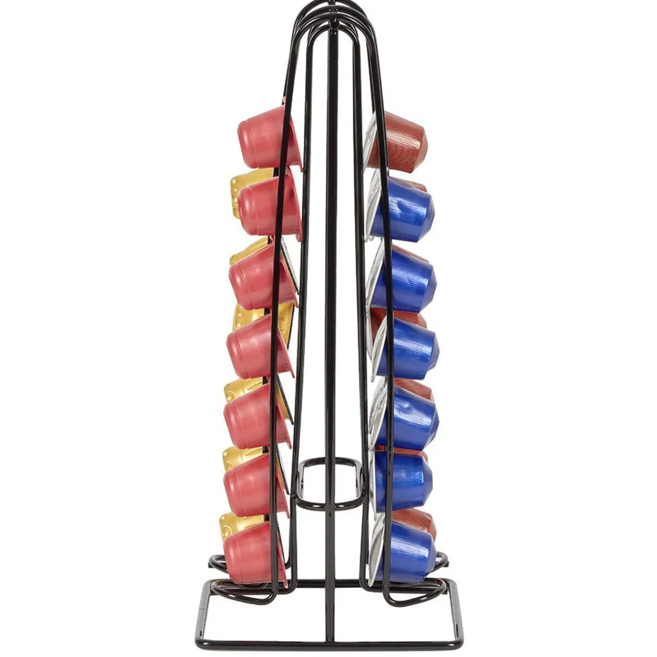 Gifi Range capsules de café en métal noir