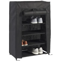 Gifi Rangement|Range chaussures 12 paires noir