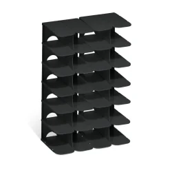 Gifi Rangement|Range chaussures 4 paires noir