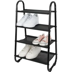 Gifi Rangement|Range chaussures 8 paires 4 niveaux 43x28xH72cm