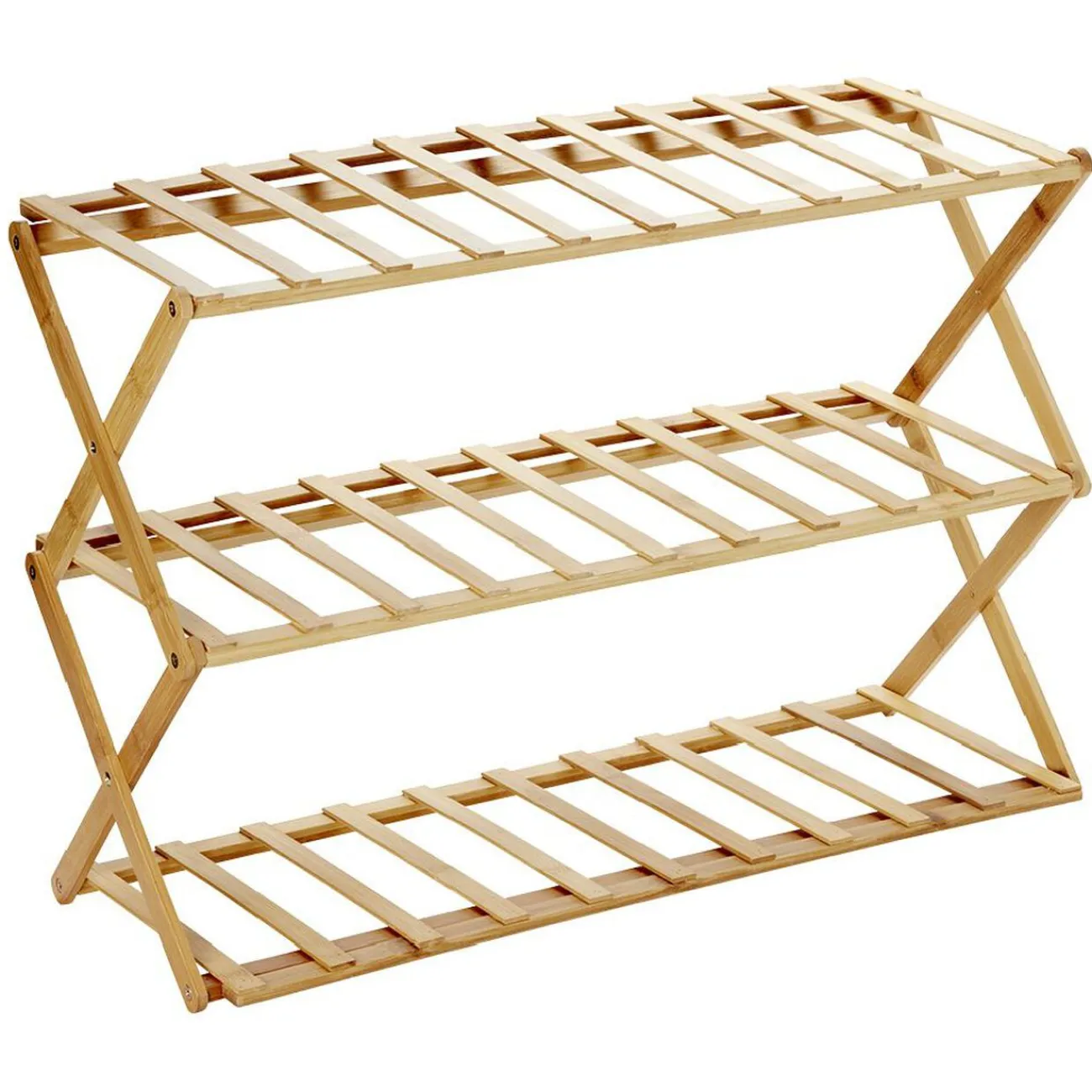 Gifi Rangement|Range chaussures en bambou