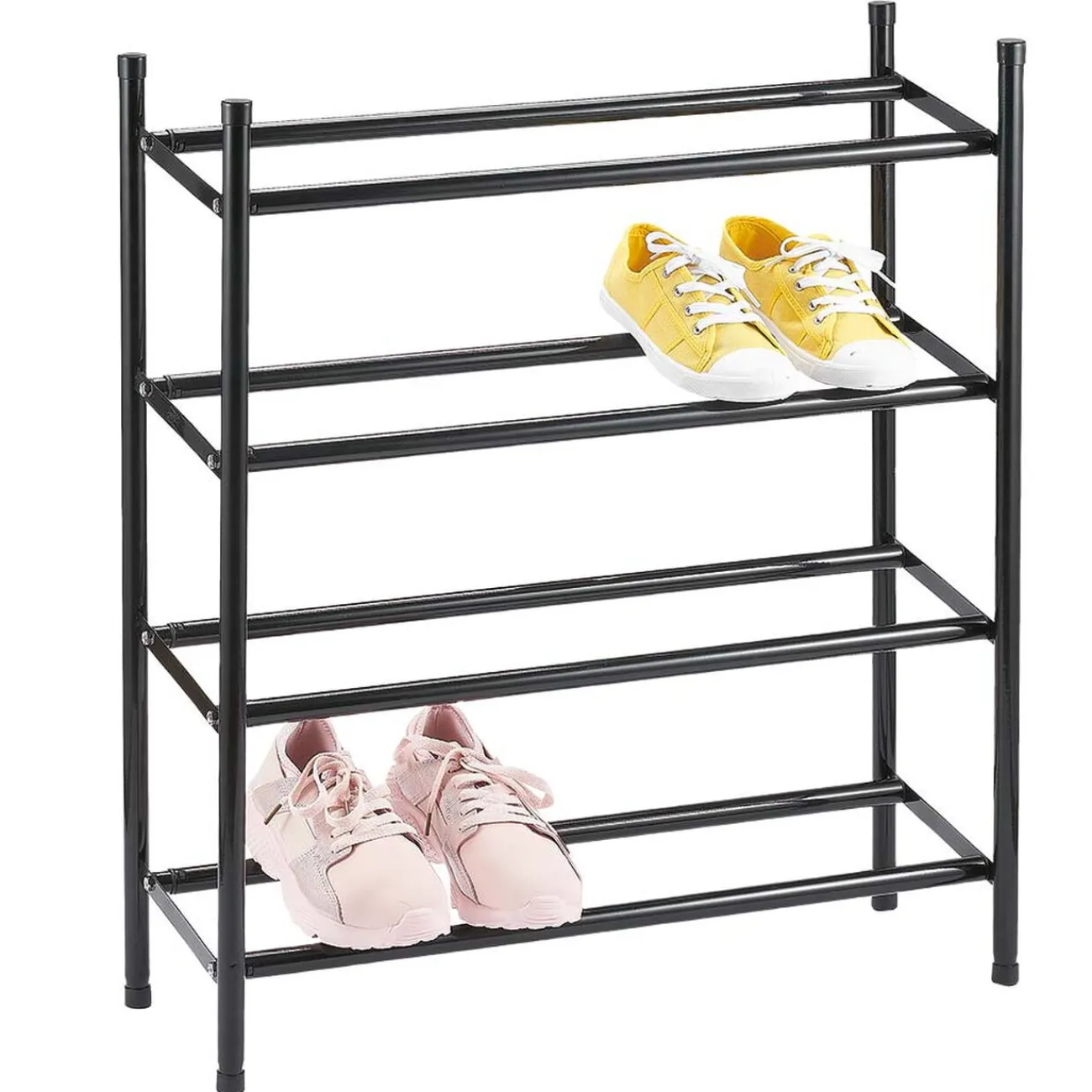 Gifi Rangement|Range chaussures extensible noir 4 niveaux