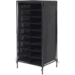 Gifi Rangement|Range chaussures noir 18 paires