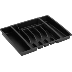 Gifi Range couverts extensible plastique noir